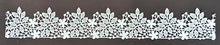 3 x Simply Heaven Edible Pre-Made Ready to Use Edible Cake Lace made from mat 72