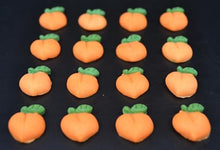 16 x Edible 3D peach peaches fruit vegetables icing toppers, cake cupcakes decorations