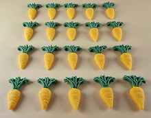20 x Edible 3D 18mm Mixed Vegetables icing toppers, cake cupcakes decorations T100