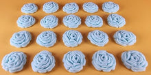 20 x Edible 3D 25mm roses rose flowers icing toppers, cake cupcakes decorations T008