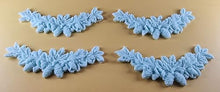 4 x Edible 3D 110mm Garlands, Christmas icing toppers, cake cupcakes decorations T097