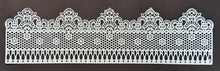 3 x Simply Heaven Edible Pre-Made Ready to Use Edible Cake Lace made from mat 8