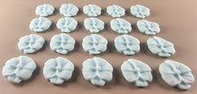 20 x Edible 3D 20mm flower flowers icing toppers, cake cupcakes decorations T028