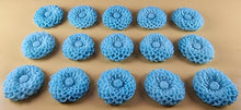 15 x Edible 3D Large Dahlia flowers, icing toppers, cake cupcakes decorations T078