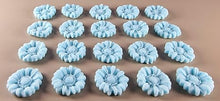 20 x Edible 3D 20mm flower flowers icing toppers, cake cupcakes decorations T020