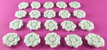 20 x Edible 3D 22mm flower flowers icing toppers, cake cupcakes decorations T025