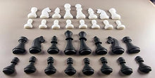 32 Piece Edible 3D Black and white Chess Set, icing, cupcake toppers T142