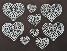 16 x Simply Heaven Edible Pre-Made Ready to Use Edible Cake Lace made from mat 28