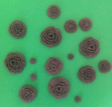 12 x Edible 3D sugar rose flower cupcake cake toppers, decorations, wedding