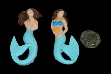 2 x Edible 3D Mermaids, cake, cupcake toppers decorations