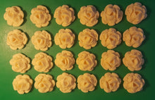 24 Edible 3D 30mm roses flowers cupcake cake toppers decorations many colours