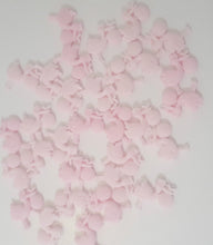 40 x Edible 3D baby Pink cupcake cake topper decorations christening baby shower