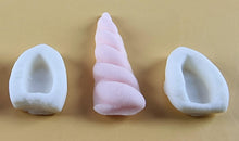 27 Peice Edible 3D Unicorn Horns and Ears Set icing toppers, cake cupcakes decorations T098