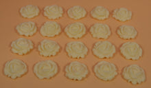 20 x Edible 3D 24mm medium roses flowers icing toppers, cake cupcakes decorations T002