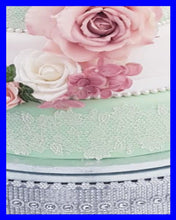 3 x Simply Heaven Edible Pre-Made Ready to Use Edible Cake Lace made from mat 64