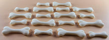 18 x Edible 3D 44mm Dog bones bone, icing toppers, cake cupcakes decorations T037