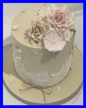 3 x Simply Heaven Edible Pre-Made Ready to Use Edible Cake Lace made from mat 70