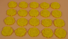 20 x Edible 3D 24mm medium roses flowers icing toppers, cake cupcakes decorations T002