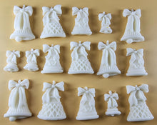 15 x Edible 3D 35mm Christmas Jingle Bells, icing toppers, cake cupcakes decorations T092