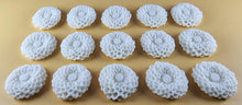 15 x Edible 3D Large Dahlia flowers, icing toppers, cake cupcakes decorations T078