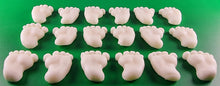 18 x Edible 3D 30mm Baby Feet icing toppers, cake cupcakes decorations T041
