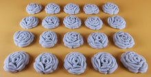 20 x Edible 3D 25mm roses rose flowers icing toppers, cake cupcakes decorations T008