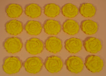 20 x Edible 3D 24mm medium roses flowers icing toppers, cake cupcakes decorations T002