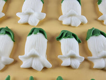 18 x Edible 3D 55mm Bluebell flowers icing toppers, cake cupcakes T119