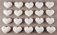 20 x Edible 3D 20mm Hearts icing toppers, cake cupcakes decorations T058