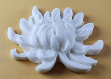 10 x Edible 3D 50mm Chrysanthemum Flower Set icing toppers, cake cupcakes T111
