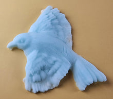 9 x Edible 3D 60mm Large Birds set icing toppers, cake cupcakes decorations T110