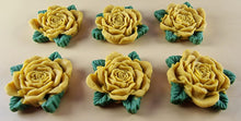 5 x Edible 3D 35mm High Detail Roses icing toppers, cake cupcakes decorations T108