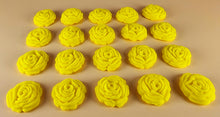 20 x Edible 3D 25mm roses rose flowers icing toppers, cake cupcakes decorations T008
