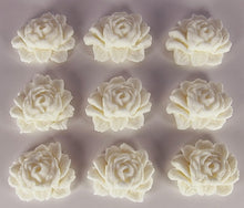 9 x Edible 3D 40mm Large Roses Rose flowers icing toppers, cake cupcakes decorations T005