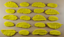 20 x Edible 3D 50mm Feather Set, icing toppers, cake cupcakes decorations T075