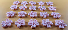 20 x Edible 3D 22mm flower flowers icing toppers, cake cupcakes decorations T031