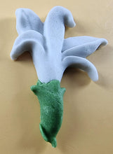 12 x Edible 3D 50mm Lily Flowers icing toppers, cake cupcakes decorations T109