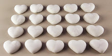 20 x Edible 3D 20mm Hearts icing toppers, cake cupcakes decorations T058