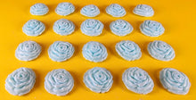 20 x Edible 3D 20mm roses rose flowers icing toppers, cake cupcakes decorations T009