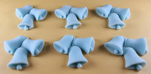 6 x Edible 3D 55mm Jingle Bells, Christmas icing toppers, cake cupcakes decorations T095