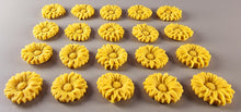 20 x Edible 3D 20mm flower flowers icing toppers, cake cupcakes decorations T021