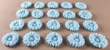 20 x Edible 3D 20mm flower flowers icing toppers, cake cupcakes decorations T021