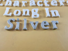 25 x Edible 3D Personalized Cumbria Font Text, icing toppers, cake cupcakes decorations T082