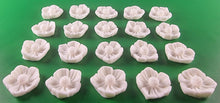 20 x Edible 3D 20mm flower flowers icing toppers, cake cupcakes decorations T032