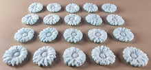 20 x Edible 3D 20mm flower flowers icing toppers, cake cupcakes decorations T021