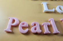 25 x Edible 3D Personalized Times New Roman Font, icing toppers, cake cupcakes decorations T083