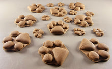 18 x Edible 3D 40mm Dog Paws, icing toppers, cake cupcakes decorations T036