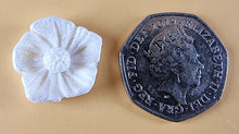 20 x Edible 3D 20mm flower flowers icing toppers, cake cupcakes decorations T032