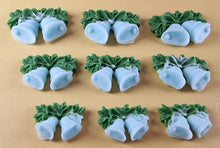 9 x Edible 3D 40mm Jingle Bells icing toppers, cake cupcakes decorations T103