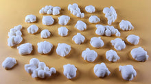 30 x Edible 3D 10mm Snowdrop Flowers, icing toppers, cake cupcakes decorations T066